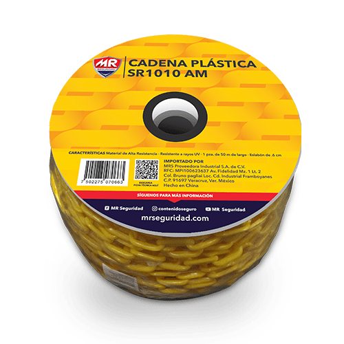 Cadena Plástica Amarilla 50mts MR