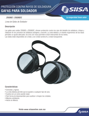 Gogle para Soldador Mod.2SG002C SIISA