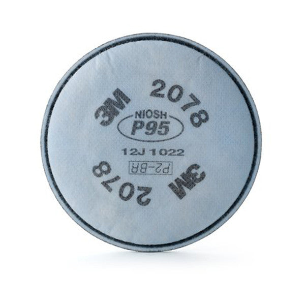 Filtro/Cartucho 3M 2078 para Partículas P95 Vapores Organicos y Gases Ácidos