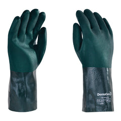 Guante PVC 35cm Verde para Acidos Derma Care 44-414