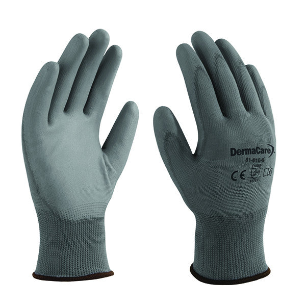 Guante Poliéster con Palma Poliuretano Derma Care 51-610