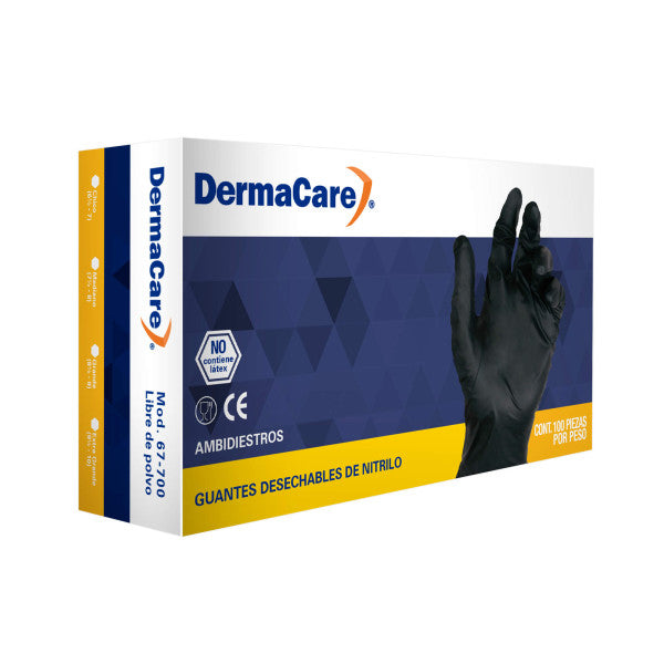 Guante Nitrilo Desechable Derma Care 67-700