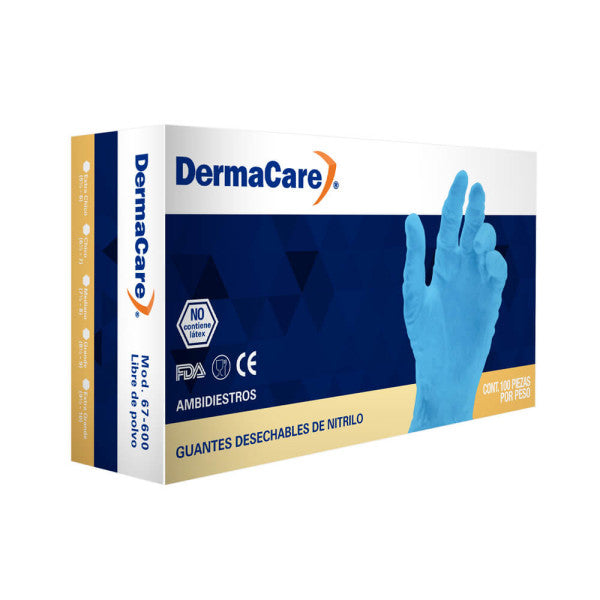 Guante Nitrilo Desechable Derma Care 67-600