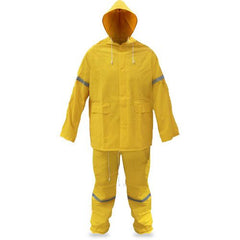 Impermeable 2 pzas con Cinta Reflejante