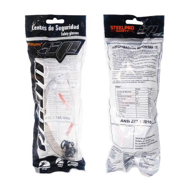 Lente Neon In Out Antiempañante SteelPro