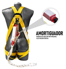 Arnés de Seguridad con Amortiguador Integrado Mod.ARL-LV-L