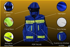 Chaleco Reflectivo con Gorro