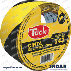 Cinta Delimitadora Amarillo/Negro TUK