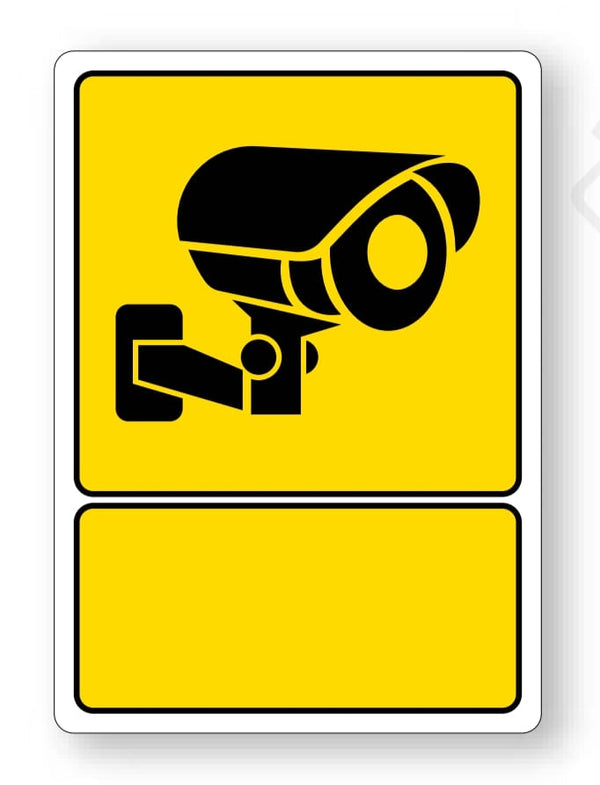 Señalamiento Cámaras de Vigilancia Mod.487