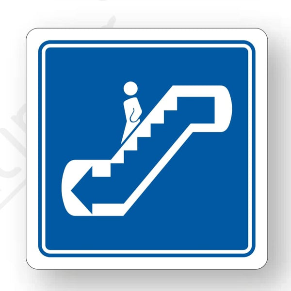 Señalamiento Escalera Eléctrica (Bajar) Mod.760