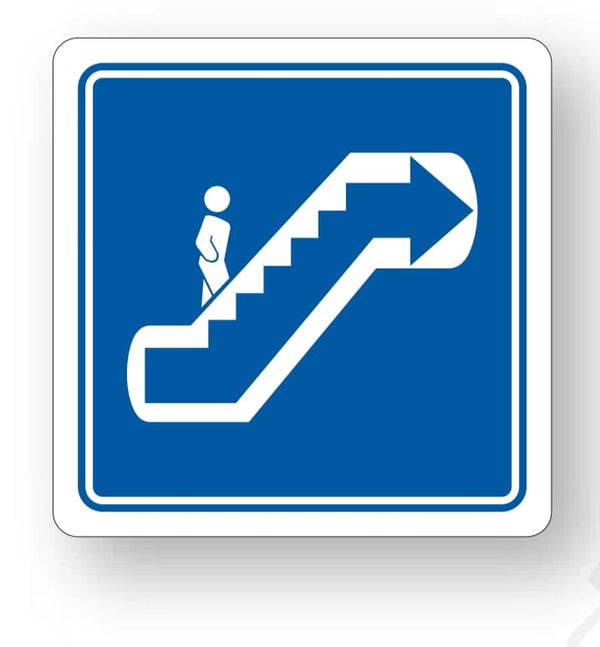 Señalamiento Escaleras Eléctrica (Subir) Mod.761