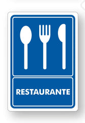 Señalamiento Restaurante Mod.762