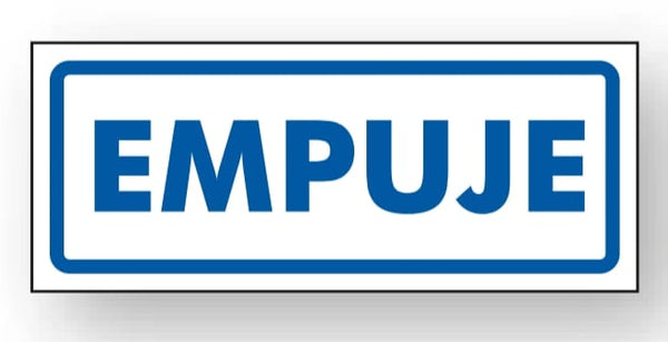 Señalamiento Empuje Mod.765