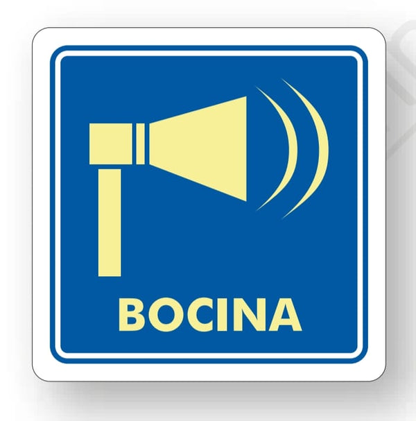 Señalamiento Bocina Mod.766