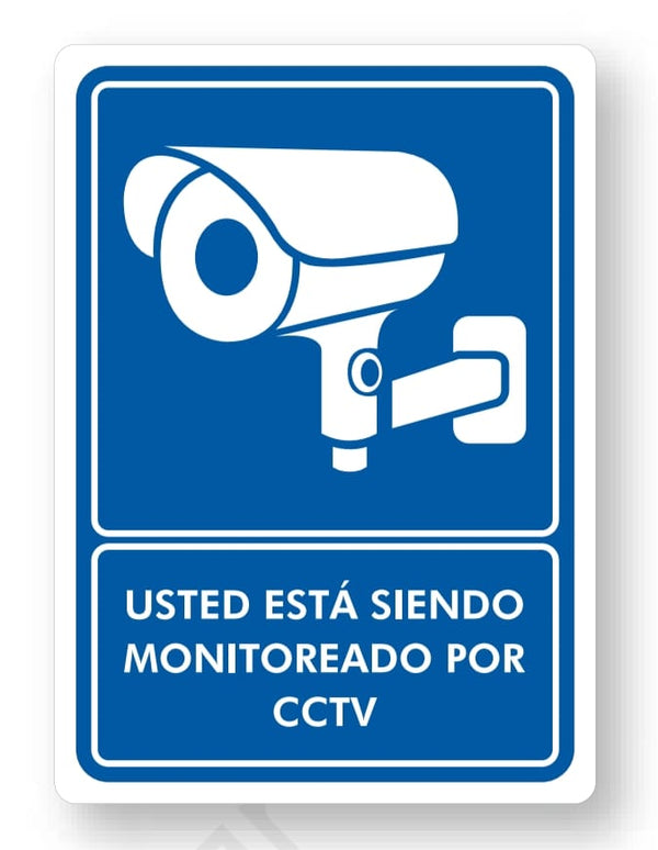 Señalamiento Usted Está Siendo Monitoreado... Mod.781