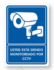 Señalamiento Usted Está Siendo Monitoreado... Mod.781