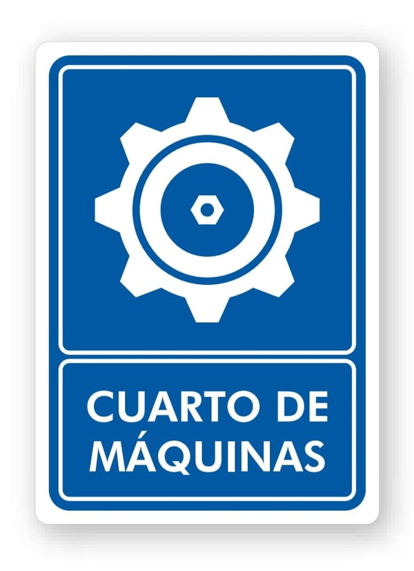 Señalamiento Cuarto de Máquinas Mod.783