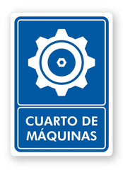 Señalamiento Cuarto de Máquinas Mod.783