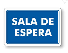 Señalamiento Sala de Espera Mod.799