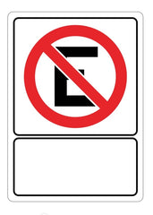 Señalamiento No Estacionarse Mod.802