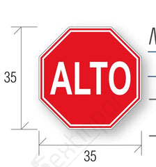 Señalamiento Alto Mod.803