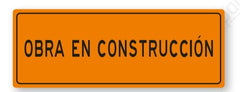 Señalamiento Obra en Construcción Mod.808
