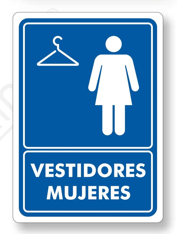 Señalamiento Vestidores Mujeres Mod.A700