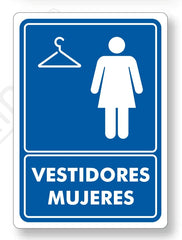 Señalamiento Vestidores Mujeres Mod.A700