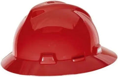 Casco MSA Ala Ancha con Suspensión y Matraca