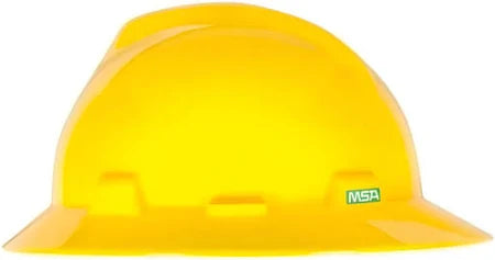 Casco MSA Ala Ancha con Suspensión y Matraca