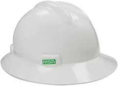 Casco MSA Ala Ancha con Suspensión y Matraca